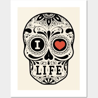 I Love Life Posters and Art